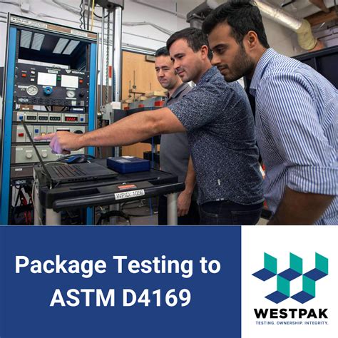 westpak package testing